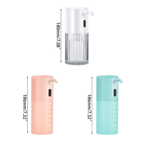 Automatic Mouthwash Dispenser 800ml Touchless Wall Mounted USB Rechargeable Smart Model White 1