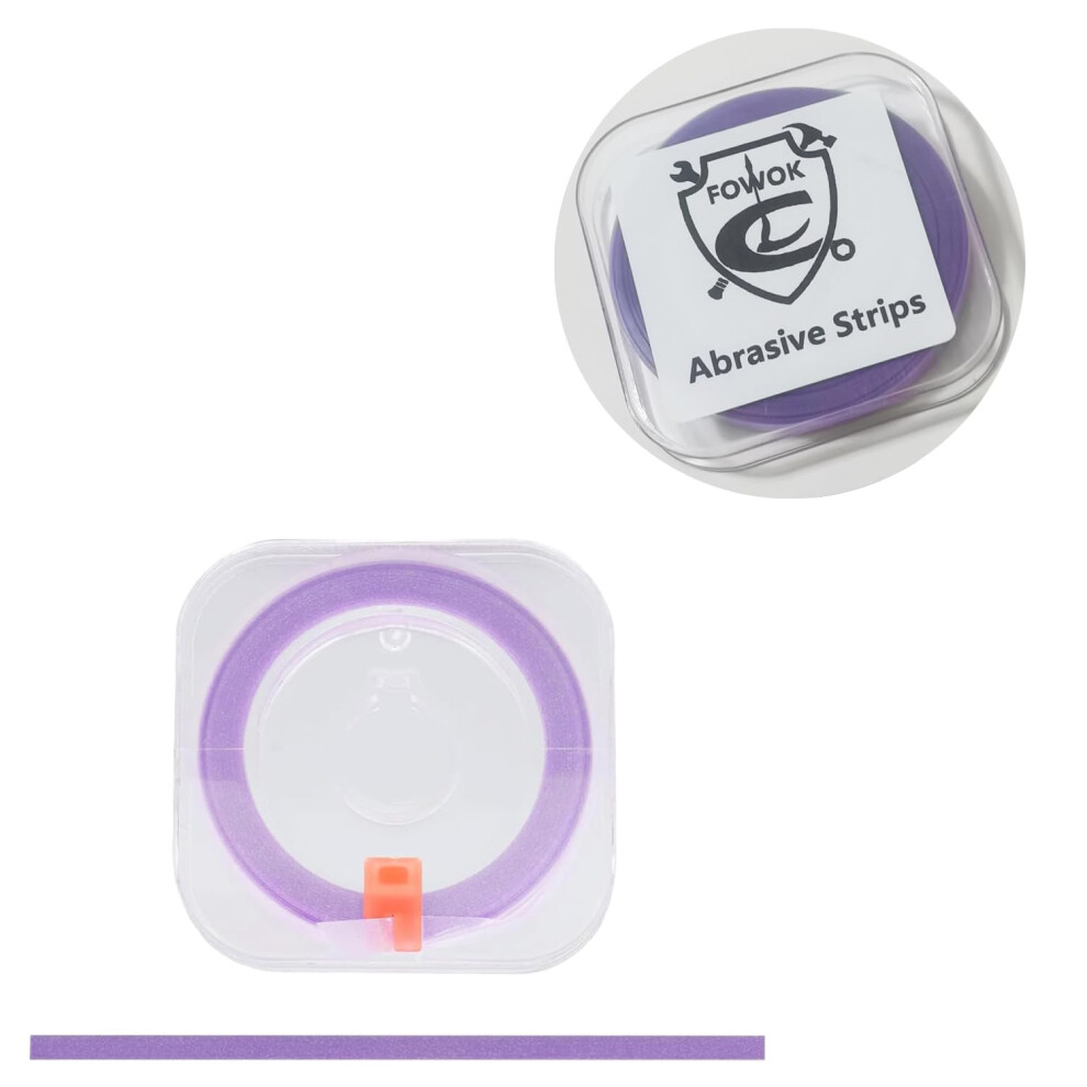 Dental Abrasive Strips Ultrathin Flexible Interproximal Finishing for Teeth Polishing and Contouring