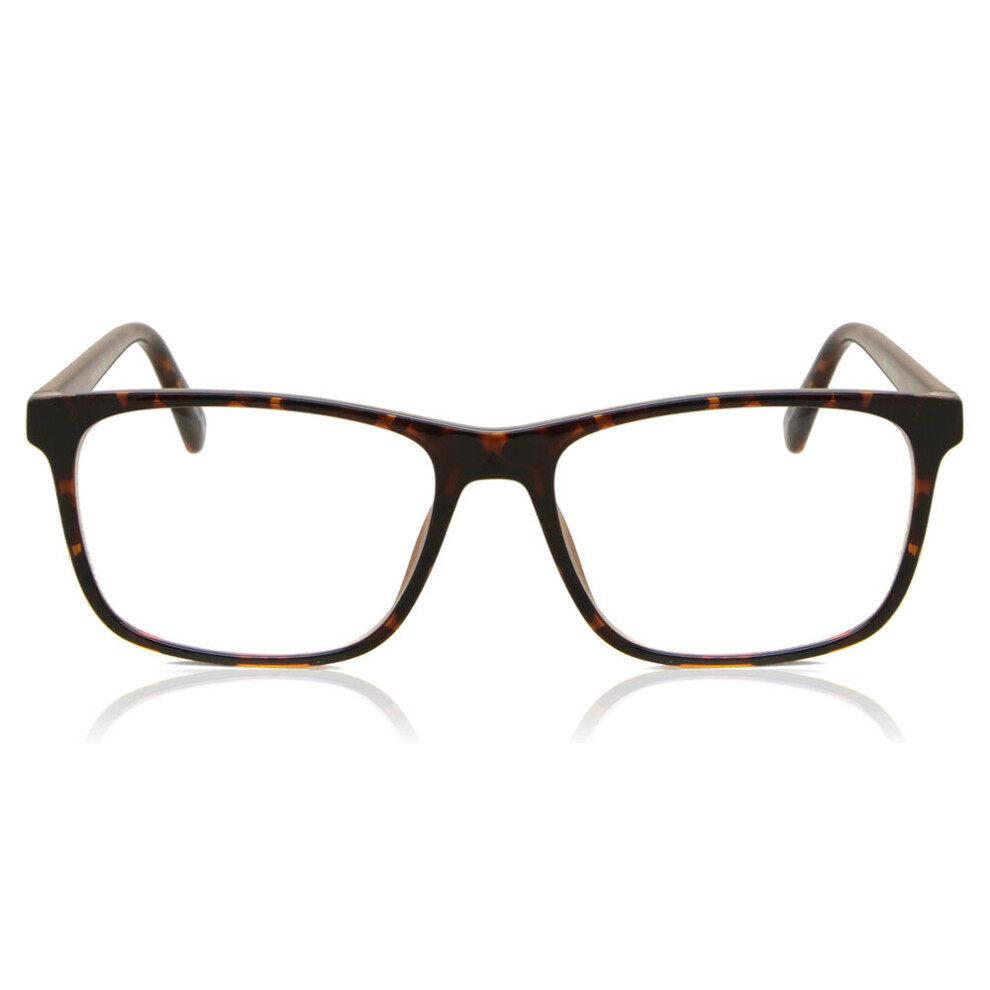 Smartbuy Collection Full Rim Rectangle Tortoise Nyree Cp111b Unisex Eyeglasses