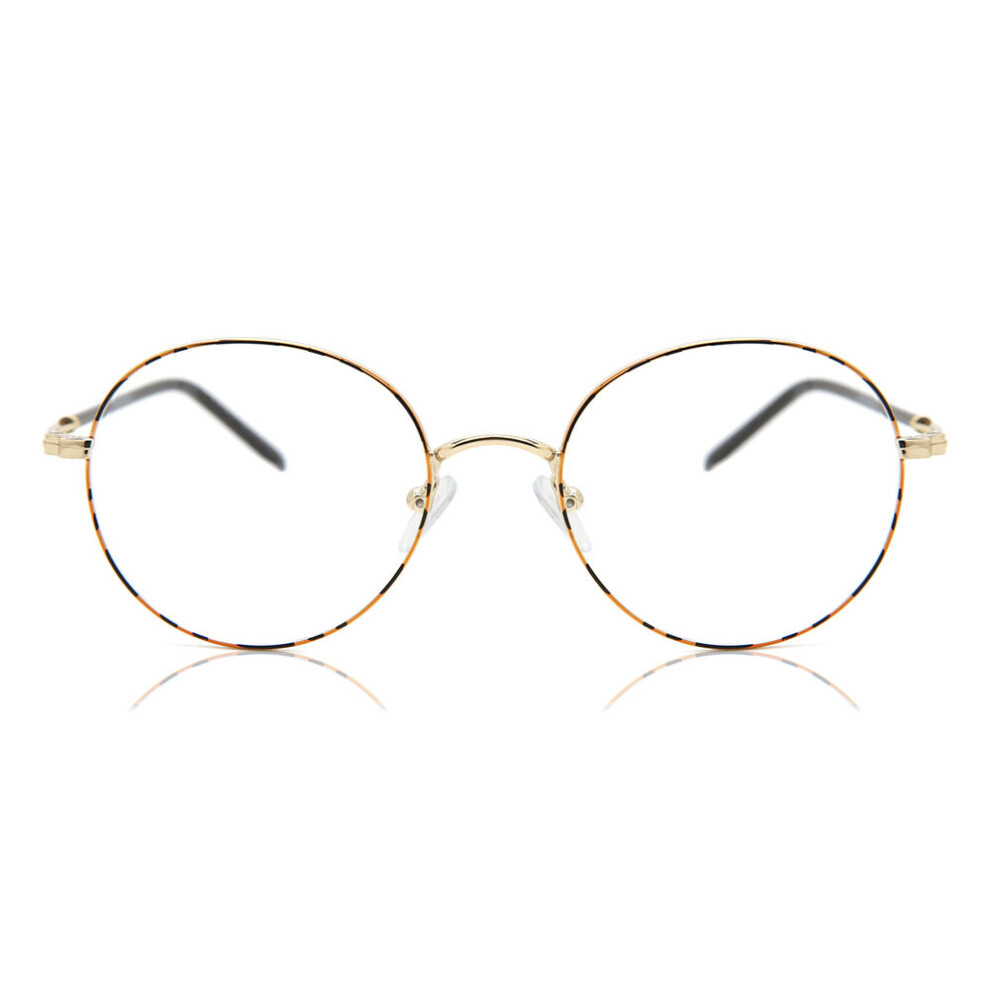 Smartbuy Collection Full Rim Round Tortoise Krikz 927I Men Eyeglasses