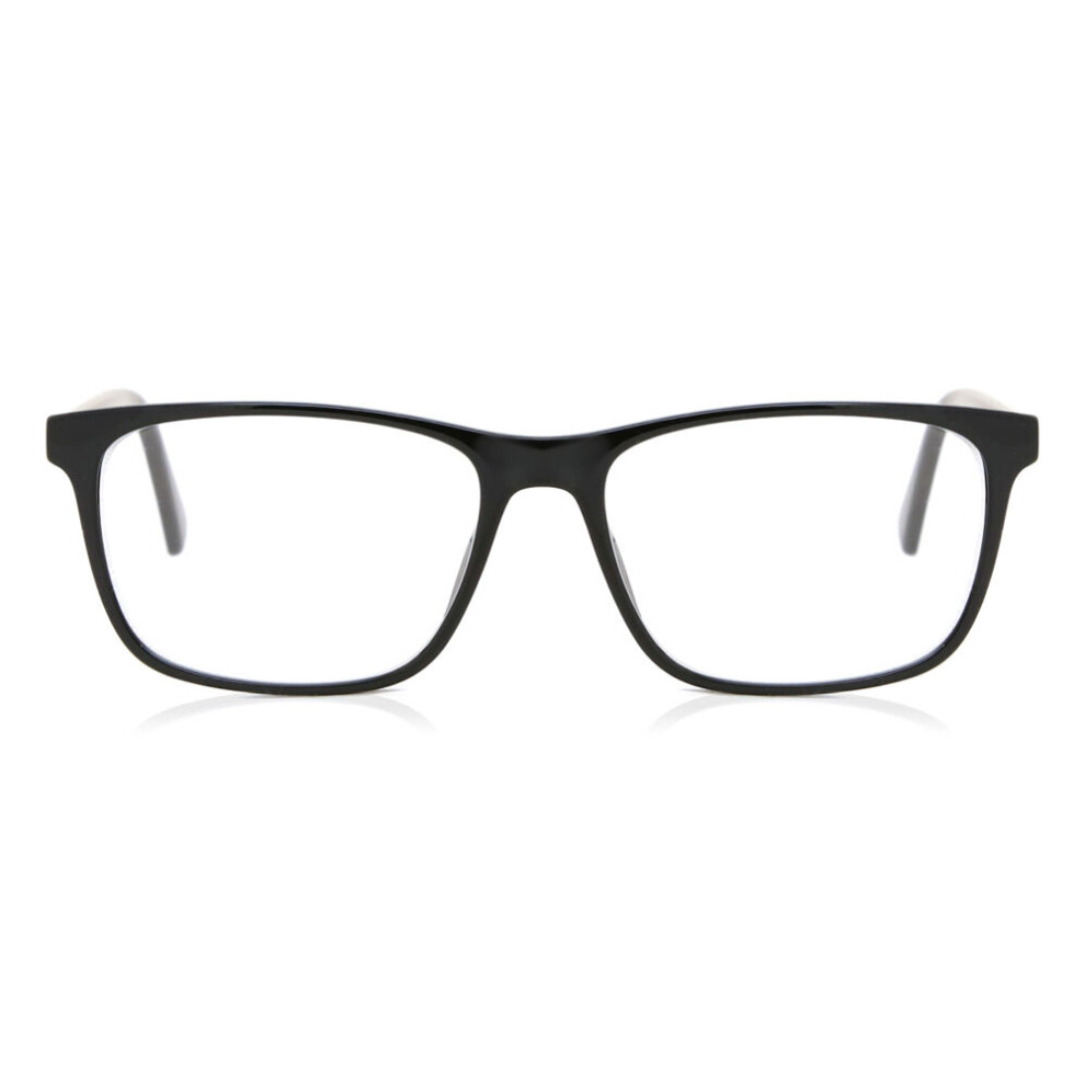 Smartbuy Collection Full Rim Rectangle Black Nyree Cp111 Unisex Eyeglasses