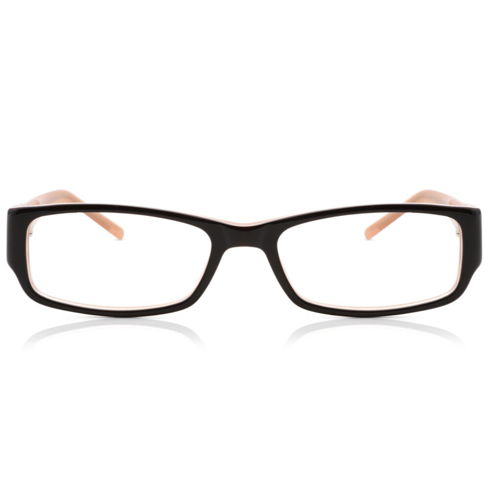Smartbuy Collection Brown Full Rim Rectangle Hannah A167b Women Eyeglasses