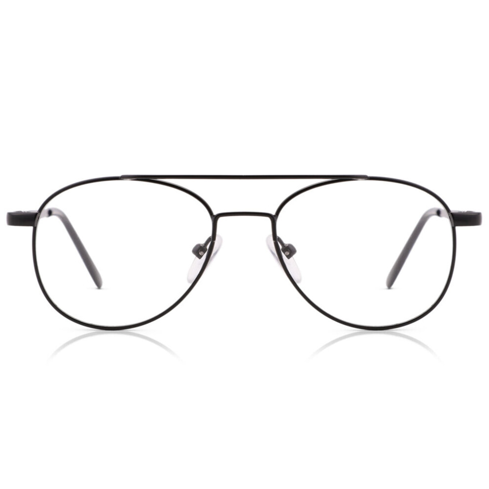 Smartbuy Collection Full Rim Pilot Matte Black Smartbuy Kids Llevado Mk3-44 Kids Eyeglasses
