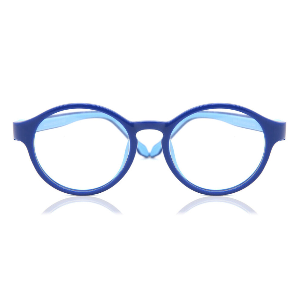 Smartbuy Collection Full Rim Round Blue Smartbuy Kids Mel K8a Kids Eyeglasses