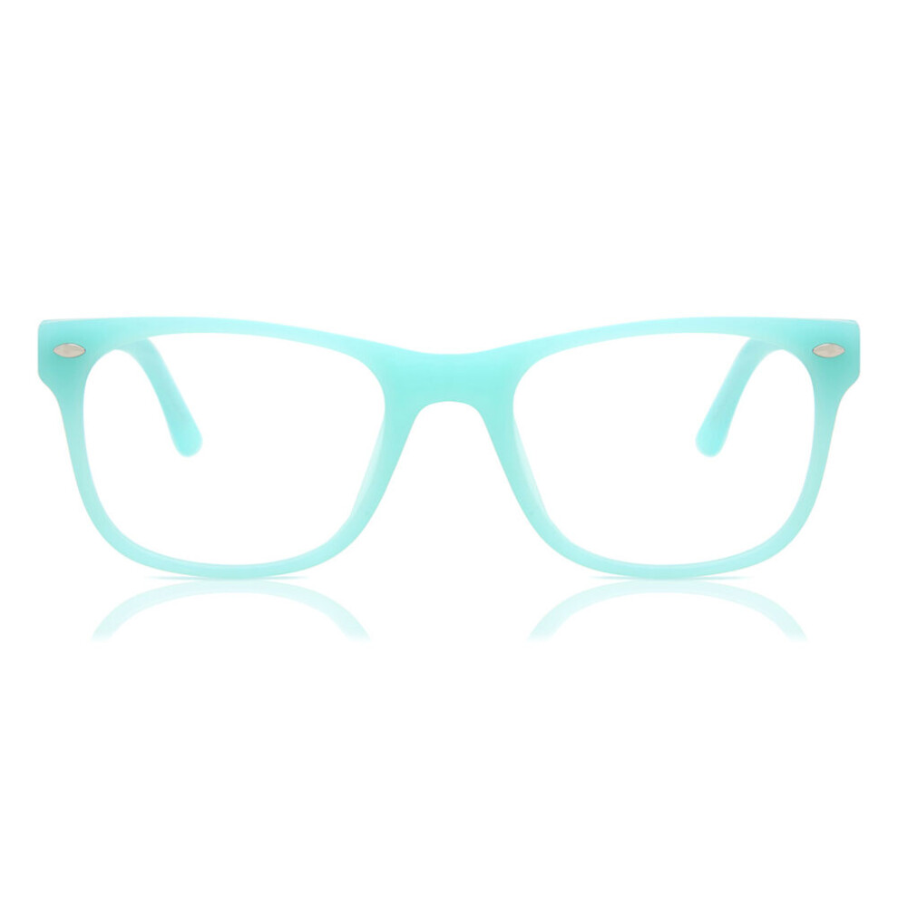 Smartbuy Collection Green Full Rim Square Smartbuy Kids Marsela Ak48b Kids Eyeglasses