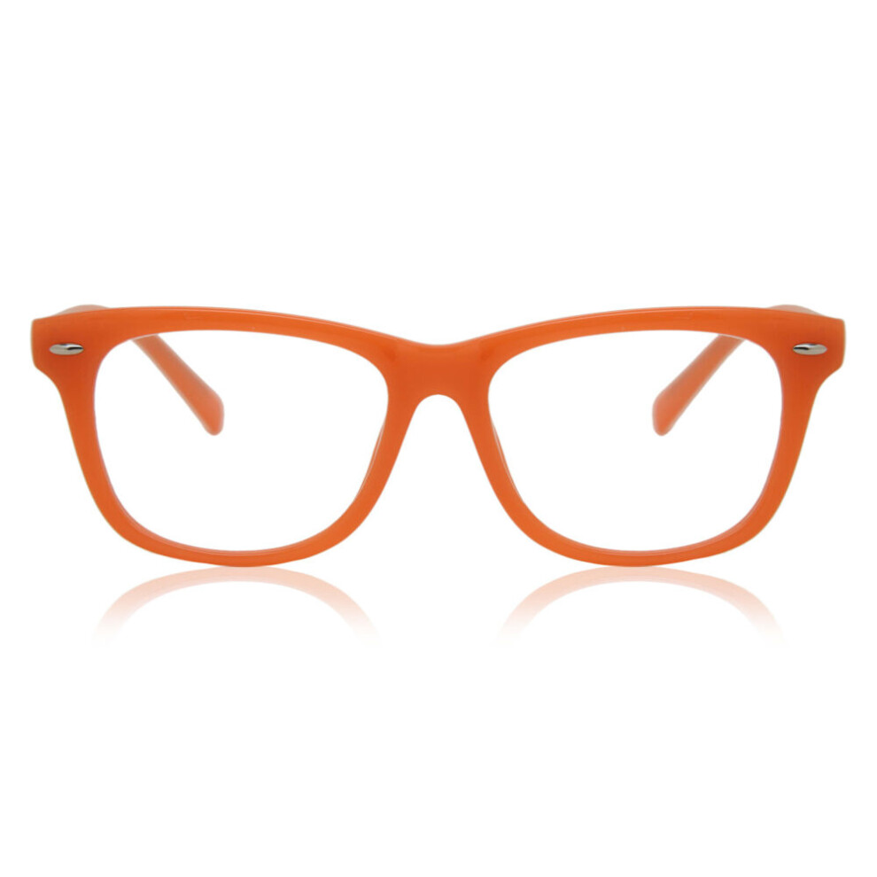 Smartbuy Collection Orange Full Rim Square Smartbuy Kids Eleanor Pk10d Kids Eyeglasses