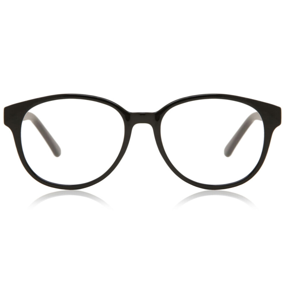 Smartbuy Collection Black Full Rim Oval Smartbuy Kids Alissa Pk3e Kids Eyeglasses