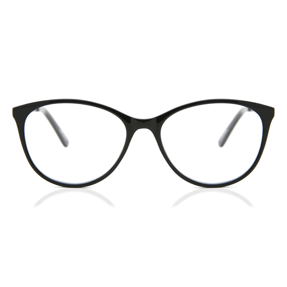 Smartbuy Collection Full Rim Cat Eye Black Casula Ac27b Women Eyeglasses