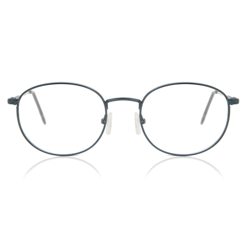Smartbuy Collection Blue Full Rim Oval Echo 794B Unisex Eyeglasses