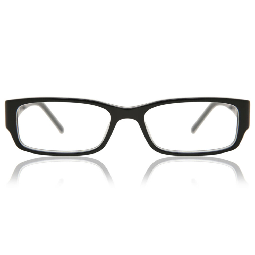 Smartbuy Collection Black Full Rim Rectangle Hannah A167g Women Eyeglasses