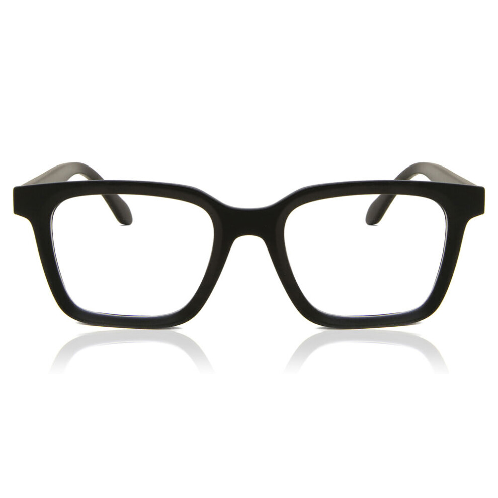 Smartbuy Collection Full Rim Square Matte Black Driz Trc-25 Unisex Eyeglasses