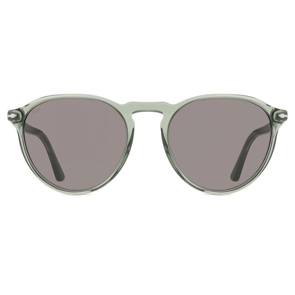 Persol Unisex Grey Po3286s 1226B1 Sunglasses Acetate Green Pantos Normal - Image 3