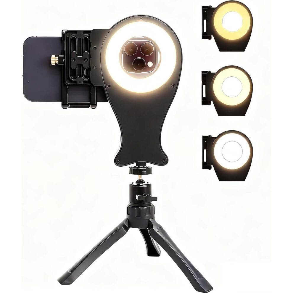 Dental Photography With Phone Holder, 360 Illumination, Cri Led, Adjustable 900 Lux Light 9169991731421