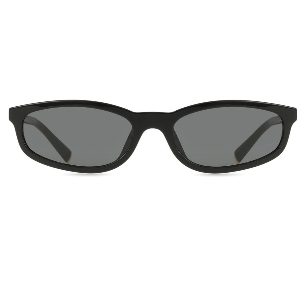 Miu Miu Women's Black/Grey Mu A06s 16K08z Woman Sunglasses Acetate Geometric Normal - Image 8