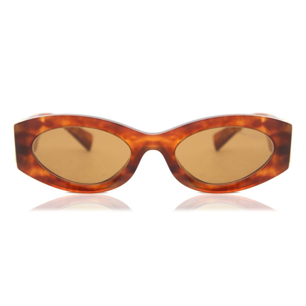 Miu Miu Sunglasses - Female - Sunglasses - Brown - 54 Mm - Accessories - Image 4