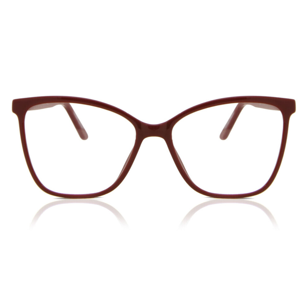 Smartbuy Collection Full Rim Cat Eye Red Albers Ac395d Women Eyeglasses