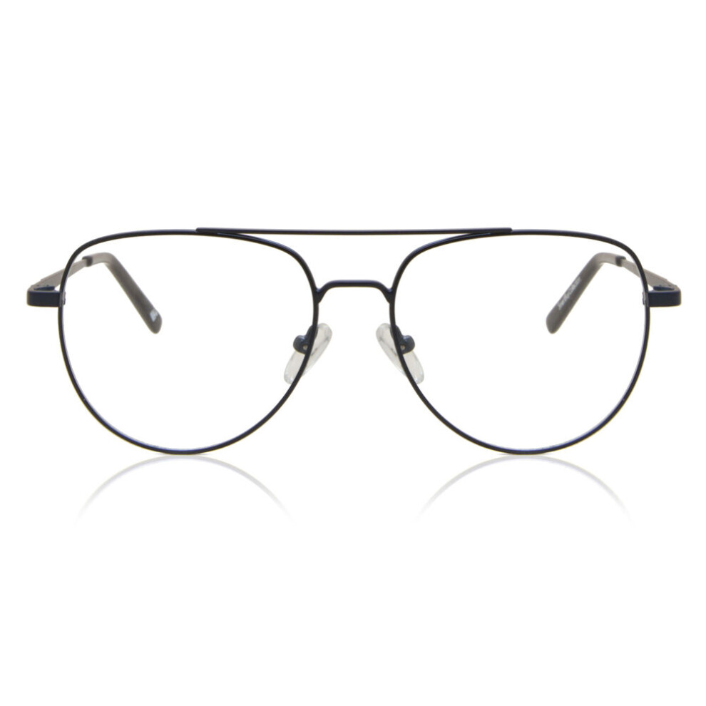 Smartbuy Collection Full Rim Pilot Dark Blue Magnus 889D Unisex Eyeglasses