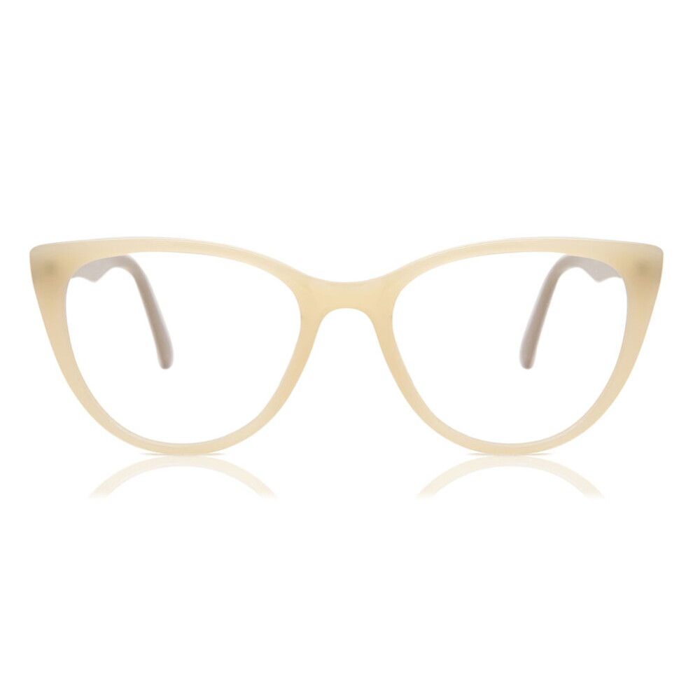 Smartbuy Collection Full Rim Cat Eye Milky Brown Silja Cp113c Women Eyeglasses