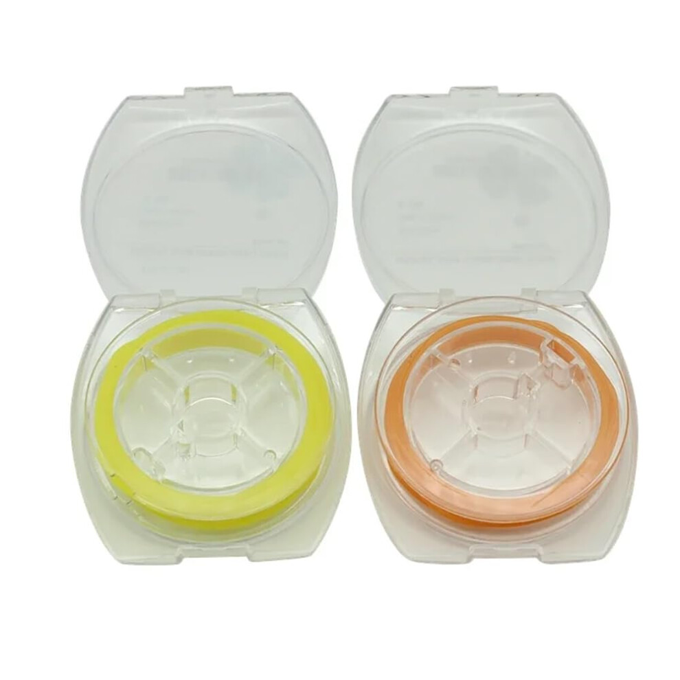 Dental Rubber Dam Stabilizing Cord Medium 1.8mm Elastic Wedge 2 Rolls for Dental Procedures