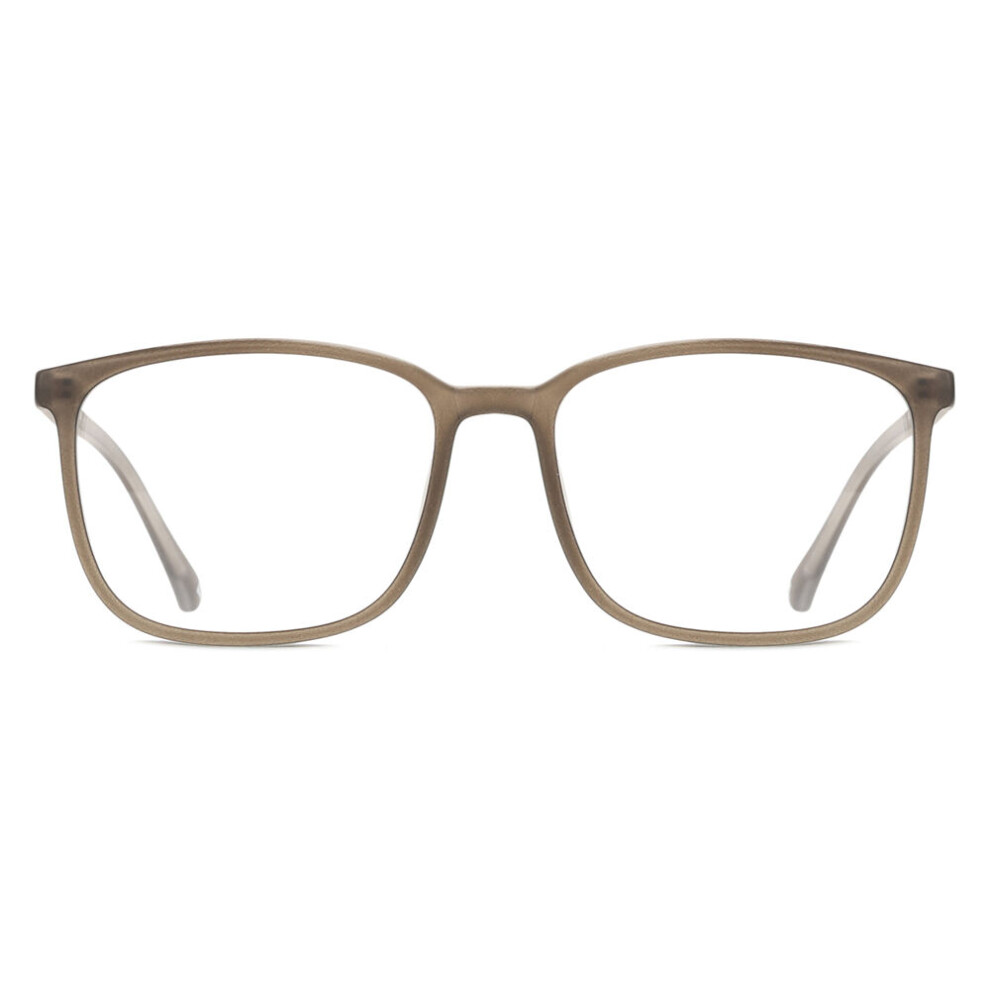 Smartbuy Collection Grey Full Rim Square Transparent Rupperte Cp128b Unisex Eyeglasses