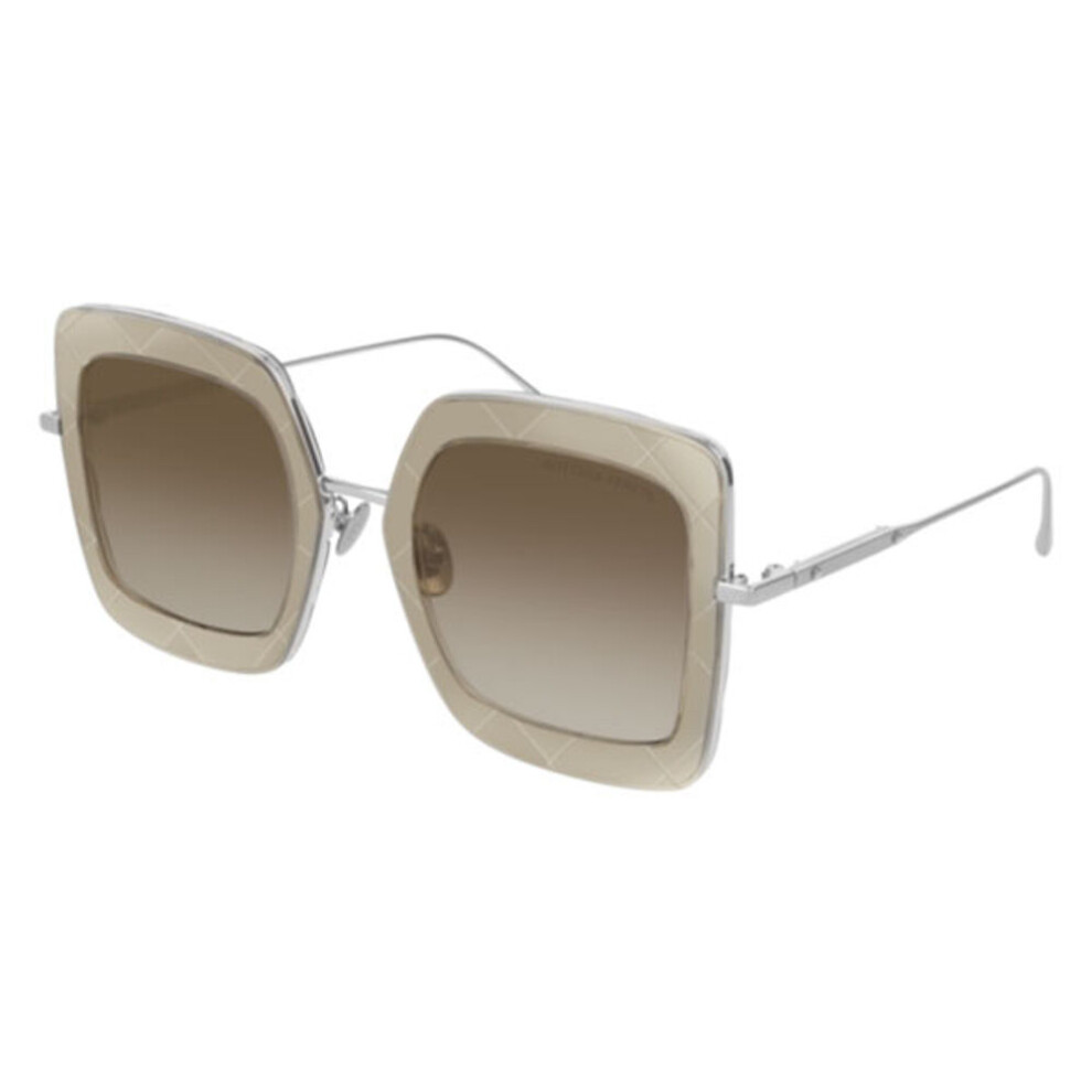 Bottega Veneta Bv0209s 003 Women New Sunglasses Silver
