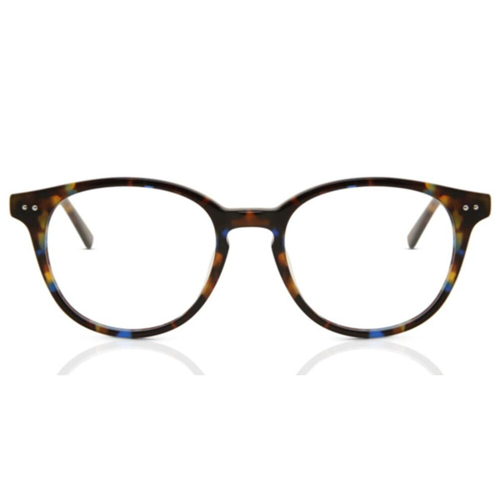 Smartbuy Collection Full Rim Oval Tortoise Kensington Ac32g Unisex Eyeglasses