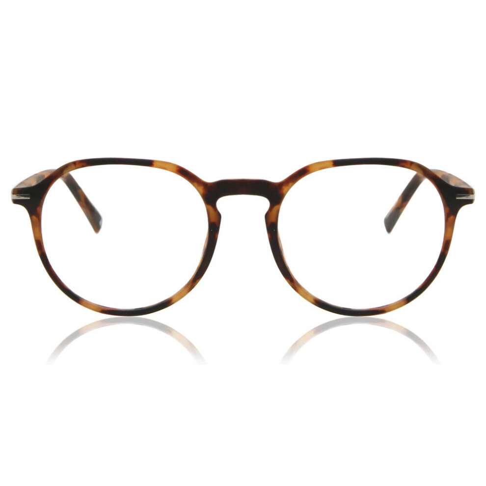 Smartbuy Collection Full Rim Oval Tortoise Aulav Ac10d Unisex Eyeglasses