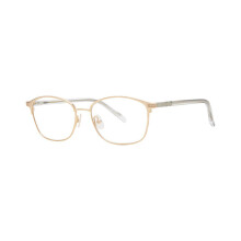 Vera Wang Raquel Gold Unisex New Eyeglasses
