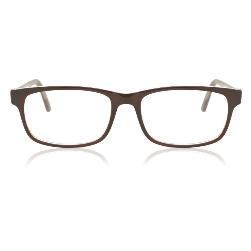 Smartbuy Collection Brown Full Rim Oval Kumin Cp154c Unisex Eyeglasses