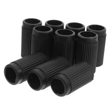 10pcs Telescopic Rod Accessories Set with Inner Lock Ring and Enhanced Grip Sleeve for Stable Connection