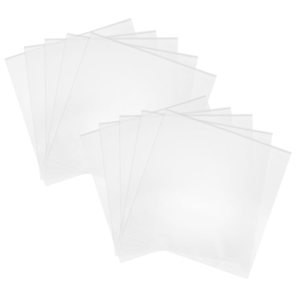 10Pcs Clear Vinyl Record Outer Sleeves Scratchresistant Dustproof Protective Covers For Lps 9455672119016