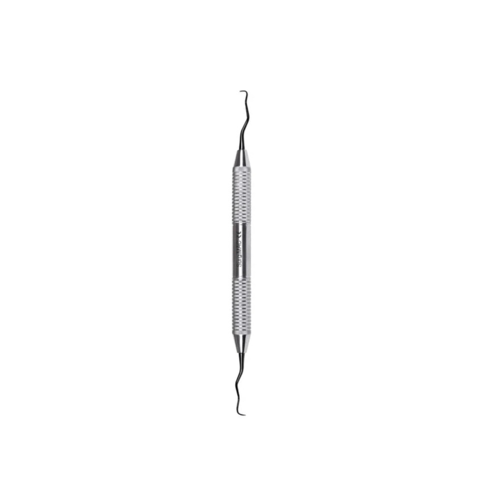 Black Gracey 13/14 Curette Stainless Steel Dental Scaling Instrument For Posterior Teeth Series
