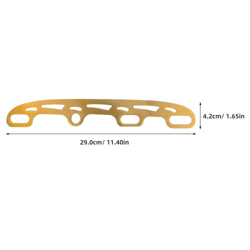 2Sets Präzisions Eiskufen Gold Für Rollschuhe 1