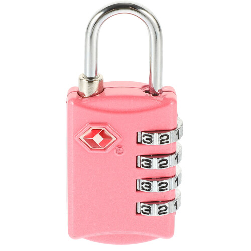 3Pièces Cadenas Rose 4 Chiffres Pour Valises Voyage Tsa