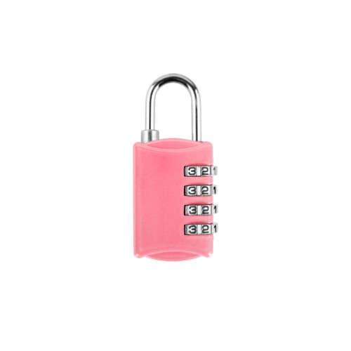 3Pièces Cadenas Rose 4 Chiffres Pour Valises Voyage Tsa 1