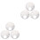 10Pièces Porte D'entrée Ruche Acier Protection Ventilation Argent 3