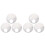 10Pièces Porte D'entrée Ruche Acier Protection Ventilation Argent 2