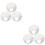 10Pièces Porte D'entrée Ruche Acier Protection Ventilation Argent 6