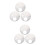 10Pièces Porte D'entrée Ruche Acier Protection Ventilation Argent 7