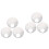 10Pièces Porte D'entrée Ruche Acier Protection Ventilation Argent 4