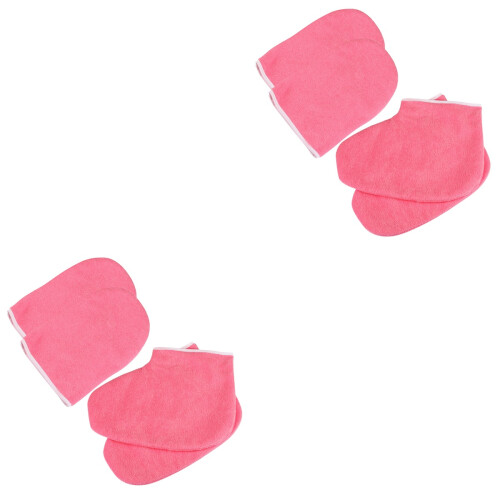 2Ensembles Accessoires Paraffine Rouge Pastèque Protection Pieds Mains 2
