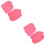 2Ensembles Accessoires Paraffine Rouge Pastèque Protection Pieds Mains 6