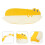 2Pièces Bonnet Bain Enfants Durable Protection Anti- 8