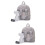 2Pièces Sac À Laisse Cartoon Pour - Et 7