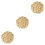 3Pièces Litière Bois Naturel Clair Pour Cages Hamsters 5