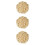 3Pièces Litière Bois Naturel Clair Pour Cages Hamsters 8