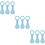 9Pièces Support Déchets Clip Multifonction Extérieur 8