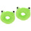 2Pièces Cols Anti-Léchage Chat Design Cartoon Confortable 4