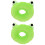 2Pièces Cols Anti-Léchage Chat Design Cartoon Confortable 5