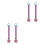 2Ensembles Vis Alliage Clé Retenue Multi Usage 7